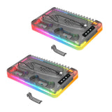 Transparent Black*2 Pcs / One-Size