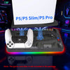 GAMINJA P58 Charging Base Cooling Bracket Compatible with PS5 Console, Vertical Stand Cooling Fan, Multi-Functional Cooling & Charging Station for PS5 Slim Pro All Model Universal #GLOBAL PICKS
