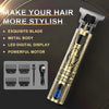 Men'S Professional Electric Razor, Usb-Charged LED Display Screen Portable Hair Clippers Set with 4 Limit Comb Attachments, Barbershop Beard Trimmer Grooming Tool for Precise Trimming, Ideal Men'S Gift Trimmer #GLOBAL PICKS