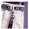2025 New Women Skirt White Denim Long Skirts Letter Print Korean Style Fashion Hole Oversize Plus Size Female Skirts