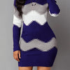 Women Hip Spring Autumn Vintage Strip Befree Dress Large Big Sexy Boho Casual Party Elegant Dresses Plus Sizes