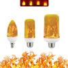 3 Modes+Gravity Sensor 9W 12W E27 E26 E14 B22 Flame Bulb 85-265V LED Flame Effect Fire Light Flickering Emulation Decor LED Lamp