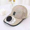 Outdoor Solar Fan Sun Hat USB Rechargeable Breathable Baseball Cap Summer Sun Protection Sunscreen Hat