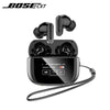 BOSECXT Ultra V11 Smart Touch Multi functional Large Screen TWS Wireless ANC Noise Cancelling Earbuds Enc Heavy Bass Earbuds