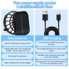 Dual Fan Solar Sun Hat, UPF50+ Wide Brim UV Protection Bucket Hat, Rechargeable Cooling Hat for Outdoor Fishing Hiking