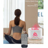 300ml Remote Control Flame Aroma Diffuser Ultrasonic Air Humidifier Mist Maker Fogger With 3 Essential Oils 7 Colors Flame Lamp
