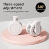Mini Clip Fans Hanging Waist Neck Fan Girl Electric Air Cooling Fan 900mah USB Leafless Fan 3 Speeds Portable Cooler Air