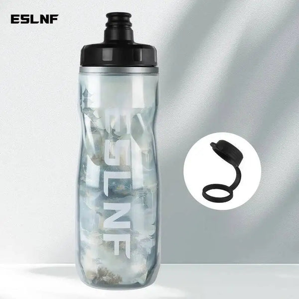 ESLNF Insulated And Outdoor Ice-Protected Heat Bottles 610Ml PP5 Bicycle Sports Cup Cycling Bike Water Bottle - Iceprotected