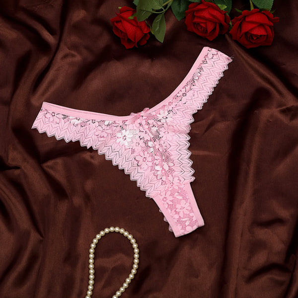 Women's Panties Sexy Low-Waist sexy lingerie Lingerie Breathable Briefs Soft Comfortable Panty Breathable Thong Lace Trim