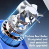 Lenovo Portable Waist Fan 100-Speed Strong Wind Rechargeable Neck Fan Quiet Long Battery Life Clip-on Fan for Outdoor Hiking