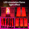 2026 Stage LED Fire Flame Lamp Artificial Silk Cloth Electronic Fire Pot for Outdoor Bonfire Party Opening Ceremony Fire Effect