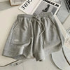 Women's Comfortable Loose Wide-legged Drawstring A Pants Slim Waist Slim Fit Casual Home Versatile Sports Shorts New