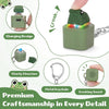 Viral Keyboard Clicker Toy: LED Light Up Duck Frog Squeeze Toy, ASMR Tactile Fidget Keychain, Office Anxiety Relief, New
