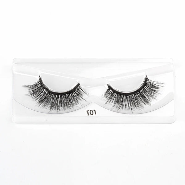1/3/4 Pairs Magnetic Eyelashes Kit Waterproof Liquid Eyeliner Tweezers Soft Faux Cils Fluffy False Eyelashes Makeup Set Tool Hot