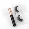 1/3/4 Pairs Magnetic Eyelashes Kit Waterproof Liquid Eyeliner Tweezers Soft Faux Cils Fluffy False Eyelashes Makeup Set Tool Hot