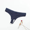 Women Sexy Thong Women Tanga Low Waist Underwear Girls Brief Breath T-back Cotton Panties Female Solid Color Underpant Ladies