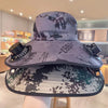 New Solar Fan Hat Breathable USB Charging Sun Hat for Men with 2 Solar Fan Wide Brim Fisherman Hat Outdoor