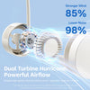 New Hanging Neck Fan Portable Cooling Fan Air Cooler USB Leafless Bladeless Neckband Mini Rechargeable Electric Fans