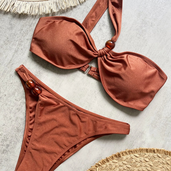 Sexy Bikini Swimsuit High Waist Mesh Brazilan Bikini Set Swimwear for Women Cheeky Bathing Suits Summer Female