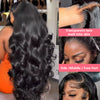 250 Density Body Wave 13x4 Lace Front Wigs Brazilian 5x5 Glueless Closure Wig Black 13x6 Hd Transparent Frontal Human Hair Wig