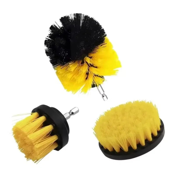 Brush Drill Brush Attachment Power Scrubber Tools For Cleaning Carpet & Leather And Upholstery Soft Cleaning Brush Accessories