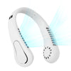 The New JKUOO Portable Bladeless Neck Fan, Fifth Generation LazyRechargeable Small Fan - Features Infinite Speed , 1200Mah Batte