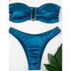 Bandeau Bikini Swimsuit Women 2026 Two-piece Swimwear Thong Bikinis Sets Female Bathing Suit Push Up Monokini Beach Wear Biquini