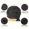 200% Density Human Hair Wig Short Headband Bob Wig Natural Black Short Curly Bob Cut Glueless Kinky Curly Headband Wig