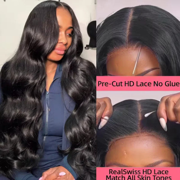 250 Density Body Wave 13x4 Lace Front Wigs Brazilian 5x5 Glueless Closure Wig Black 13x6 Hd Transparent Frontal Human Hair Wig