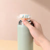 500/600ml 316 Stainless Steel Insulated Water Bottle, Matte Flask with Tea Strainer & Carry Strap for Outdoor