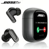 BOSECXT Ultra V11 Smart Touch Multi functional Large Screen TWS Wireless ANC Noise Cancelling Earbuds Enc Heavy Bass Earbuds