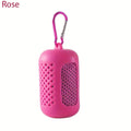 D-silicone-rose red / 30x80cm