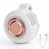 Portable Mini Clip Fan Silent 1000 MAh USB Rechargeable Cooling Fan 3 Speed Whirlwind Leafless Fan Hanging Neck Waist Fan