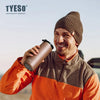 Tyeso French Press Thermoses Travel Mug 304 Stainless Steel Portable Cold Brew Coffee Maker Tea Infuser Double-Wall Insulated