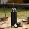 Self-Serving Mate Bottle 3 In 1 Thermal Mate Tea Cup Built-In Bombilla Filter Straw Insulated Mug Outdoor Travel Commute Work