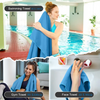 Outdoor Microfiber Quick Drying Sports Cooling Ice Towel Cold Sports Towel Fitness Cool Towel Camping