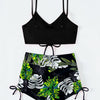 Drawstring Front Shorts Bikinis 2026 High Waist Swimsuit Women Swimwear Female Bathers Bathing Swimming Swim Suit Beachwear