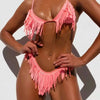 Sexy Bikini Set Women's Separate Tassel Swimsuit Multicolor Hot Sale Of The Season New Arrival Female Fashionable Swimwear from