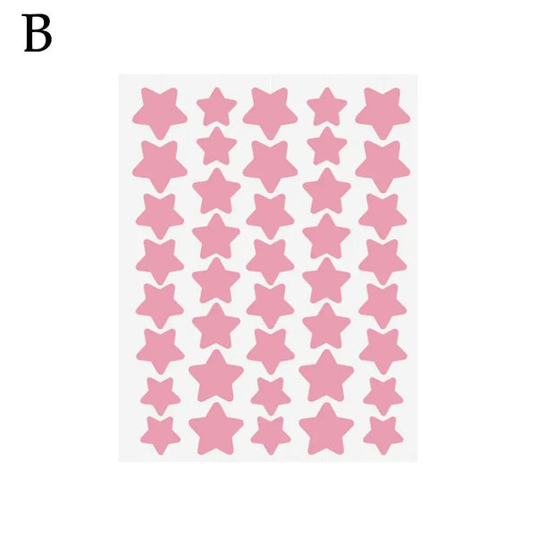 32 Patches Acne Pimple Patches Hydrocolloid Invisible Star Color Acne Patch Absorbing Spot Sticker For Inflamed Acne Skin Care