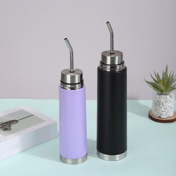 Self-Serving Mate Bottle 3 In 1 Thermal Mate Tea Cup Built-In Bombilla Filter Straw Insulated Mug Outdoor Travel Commute Work