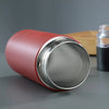 New Stainless Steel Insulated Cup 500ML Capacity Tea Water Separation Vacuum Mug Leak-Proof Tea Infuser Bottle