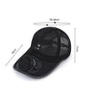 Outdoor Solar Fan Sun Hat USB Rechargeable Breathable Baseball Cap Summer Sun Protection Sunscreen Hat