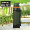Portable 304 Stainless Steel Insulated Tea Pot Men's Outdoor Travel Car Thermal Cup Filter Net Brewing Bottle 2000ml