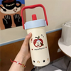 Stainless Steel Portable Insulated Cup Water Cup Large Capacity Sport Thermal Water Bottle Handle Tea Infuser