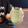 1pc 220ml Insulated Coffee Tumbler with Built-in Tea Strainer - Leakproof, Portable Mini Thermos for Outdoor