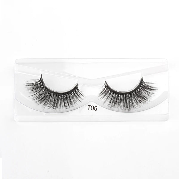 1/3/4 Pairs Magnetic Eyelashes Kit Waterproof Liquid Eyeliner Tweezers Soft Faux Cils Fluffy False Eyelashes Makeup Set Tool Hot