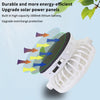 Men Fan Hat With Solar Panel Wide-Brimmed Shawl Fishing Hat Solar USB Charging UV-Protection Outdoor Hat