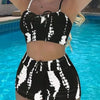 Drawstring Front Shorts Bikinis 2026 High Waist Swimsuit Women Swimwear Female Bathers Bathing Swimming Swim Suit Beachwear
