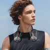 Portable Hanging Neck Fans 3-Speed Adjustable Neck Dual Fan USB Rechargeable Home OfficeOutdoor Travel