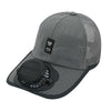 Breathable Sunhat with Solar Fan Sun Block Baseball Hat with Solar Fan USB Charging Fan Outdoor Sunhats Sunscreen Sunshade Hats